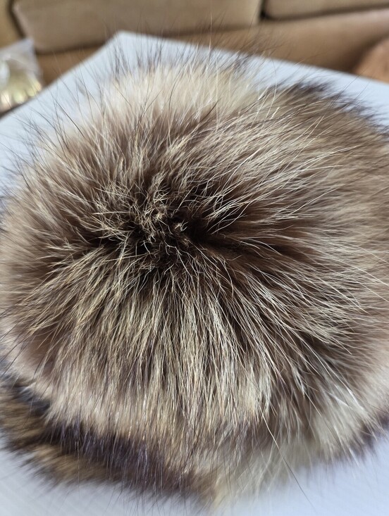 ​Vintage Jacobson\'s Genuine Raccoon Fur Hat Pillbox Style Mid-Century Luxury main image 6